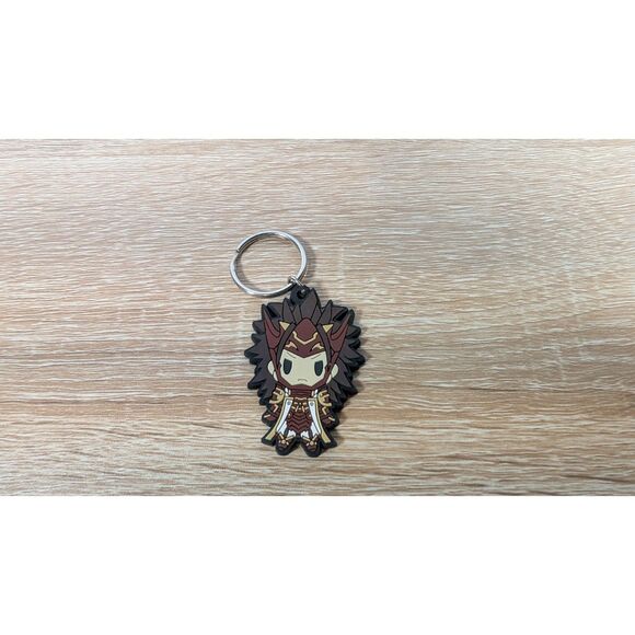 Fire Emblem Fates Ryoma Rubber Keychain – Official Nintendo Licensed – Pre-Owned - Picture 1 of 2